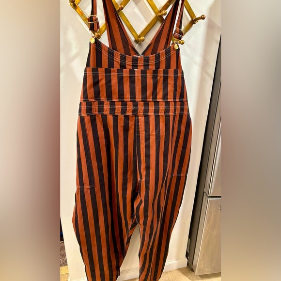 Big Bud Press Cappuccino Stripe Overalls 4XL - Picture 1 of 13